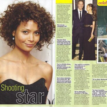Shooting Star Thandie Newton The Slap  TV Soap