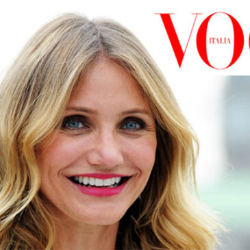Cameron Diaz on her new book, healthy living, but on her wedding…Vogue Italia