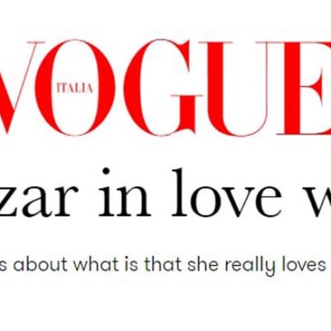 Debi Mazar in love with ItalyVogue Italia
