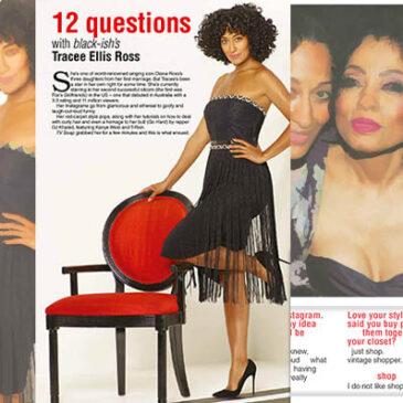 12 Questions with black-ish’s Tracee Ellis Ross TV Soap
